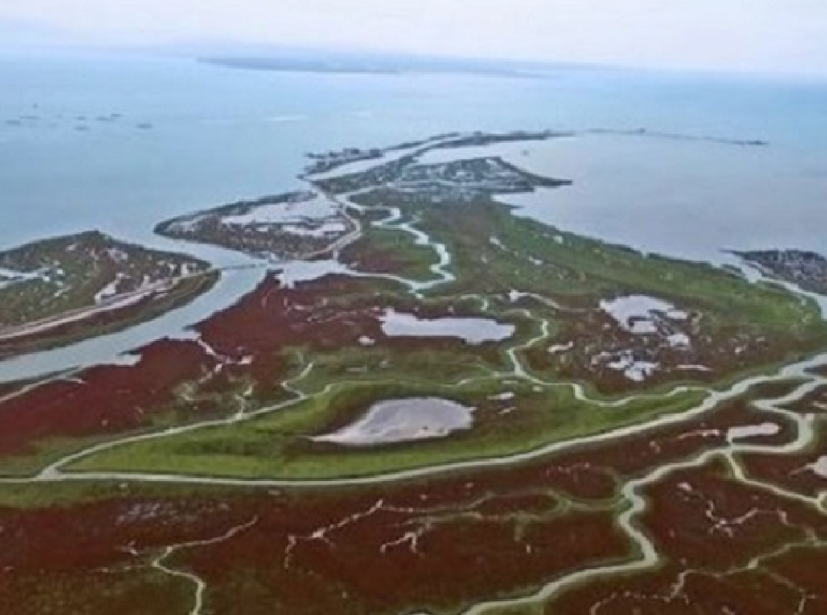 Το μαγευτικό Δέλτα του Αξιού από ψηλά