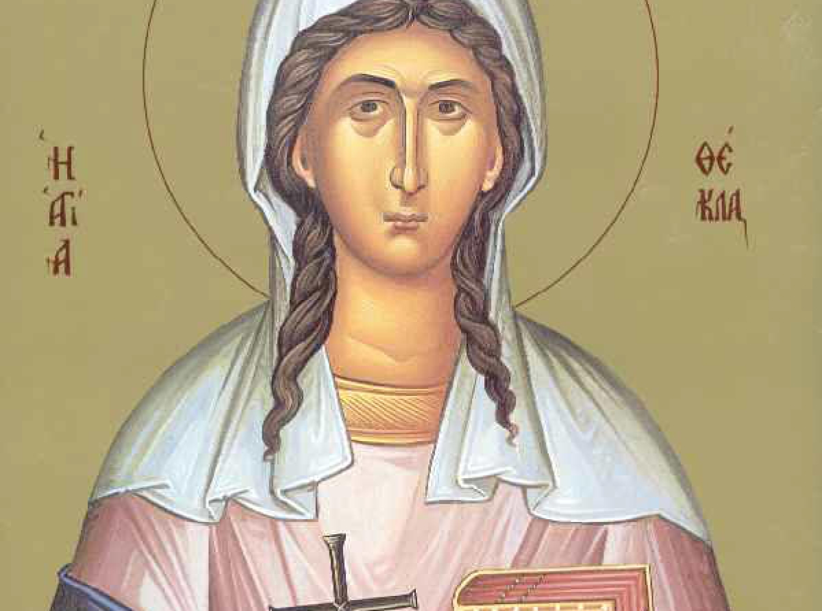 Συναξάρι 24 Σεπτεμβρίου, Αγία Θέκλα η Ισαπόστολος