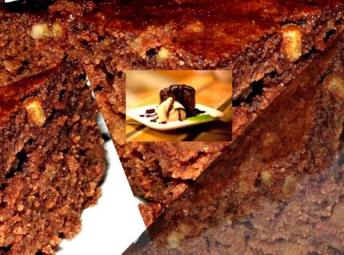 Σοκολατένια καρυδόπιτα