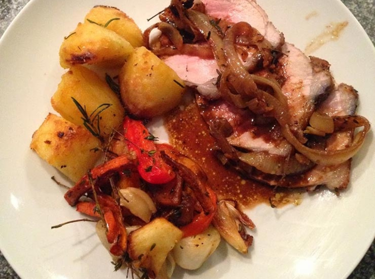 Νουά με σάλτσα μανιταριών