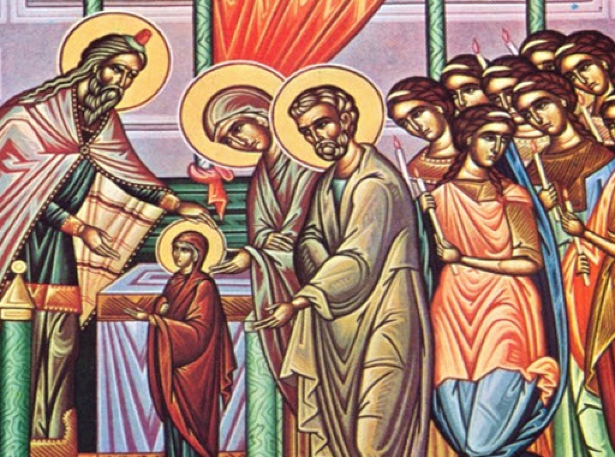 Συναξάρι 21 Νοεμβρίου, Εισόδια της Θεοτόκου