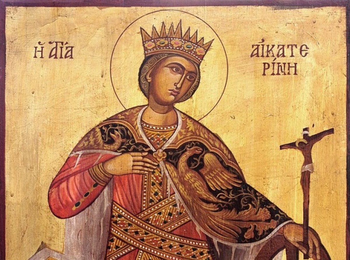 Συναξάρι 25 Νοεμβρίου, Αγία Αικατερίνη