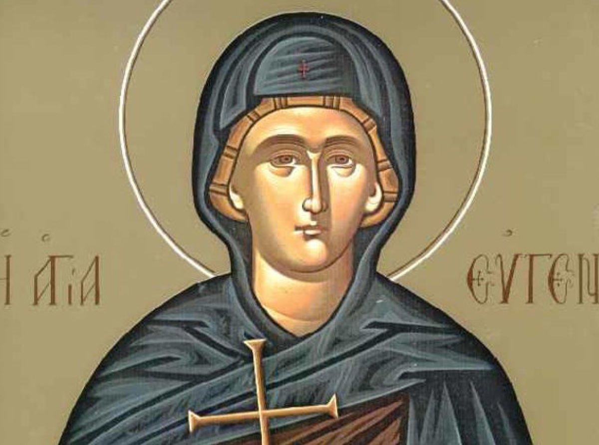 Συναξάρι 24 Δεκεμβρίου, Αγία Ευγενία η Οσιοπαρθενομάρτυς