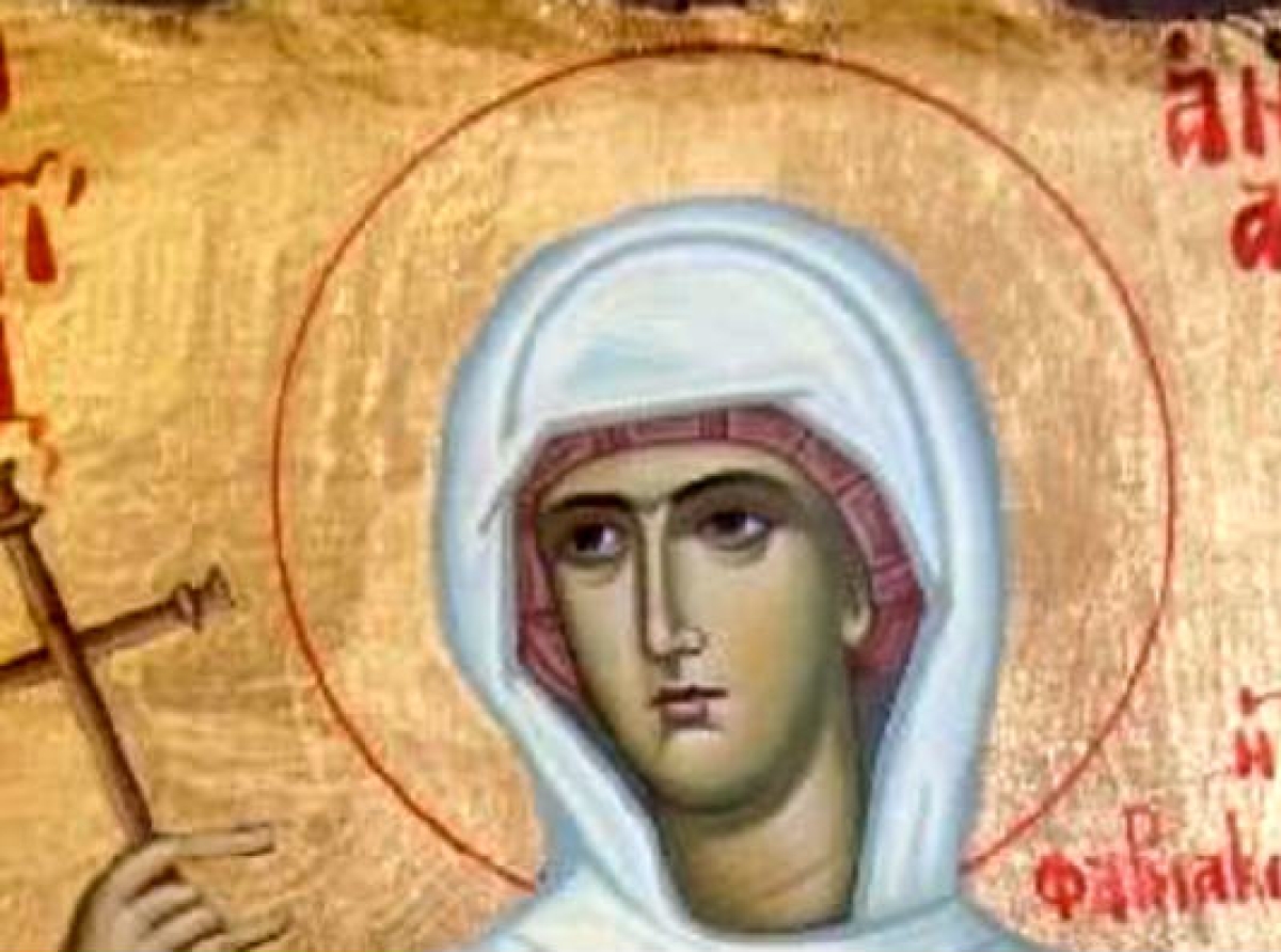 Συναξάρι 22 Δεκεμβρίου, Αγία Μεγαλομάρτυς Αναστασία η Φαρμακολύτρια