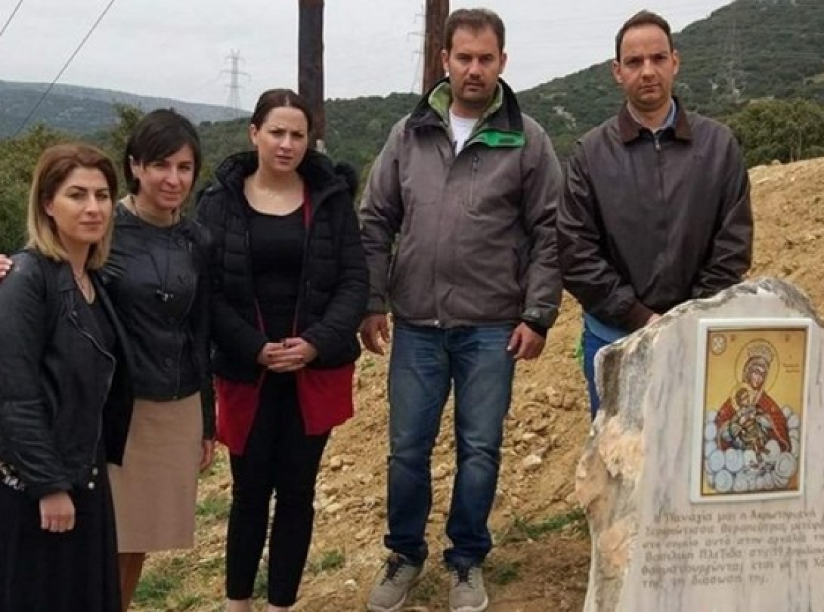 Στο Σαραντάπορο η αρχιλοχίας του μοιραίου Χιούι: Σε ευχαριστώ Παναγία μου που με αξίωσες να σε τιμήσω