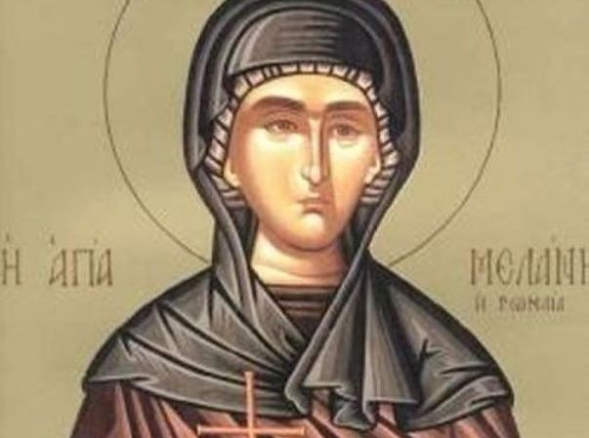 Συναξάρι 31 Δεκεμβρίου, Οσία Μελάνη η Ρωμαία