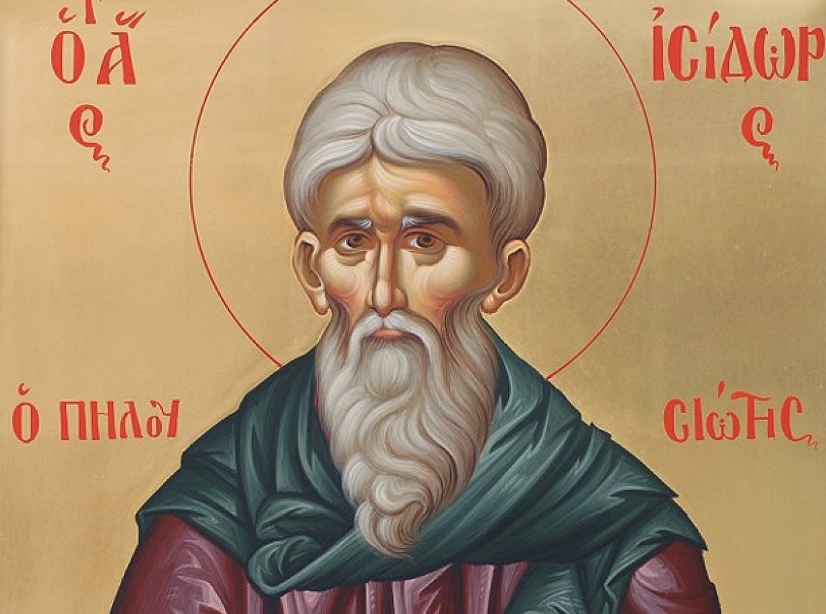 Συναξάρι 4 Φεβρουαρίου, Όσιος Ισίδωρος ο Πηλουσιώτης