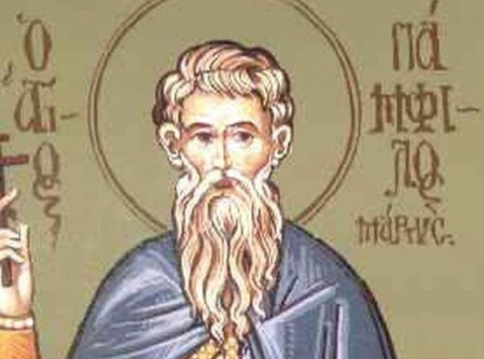 Συναξάρι 16 Φεβρουαρίου, Άγιος Πάμφιλος και οι συν αυτώ Μάρτυρες