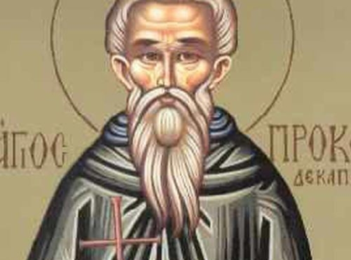 Συναξάρι 27 Φεβρουαρίου, Άγιος Προκόπιος