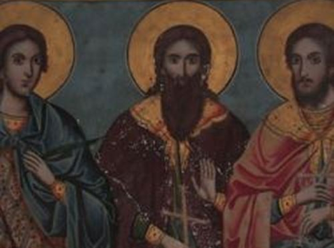 Συναξάρι 3 Μαρτίου, Άγιοι Μάρτυρες Βασιλίσκος, Ευτρόπιος και Κλεόνικος