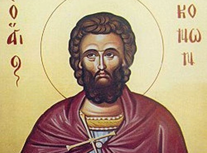 Συναξάρι 5 Μαρτίου, Άγιος Κόνων