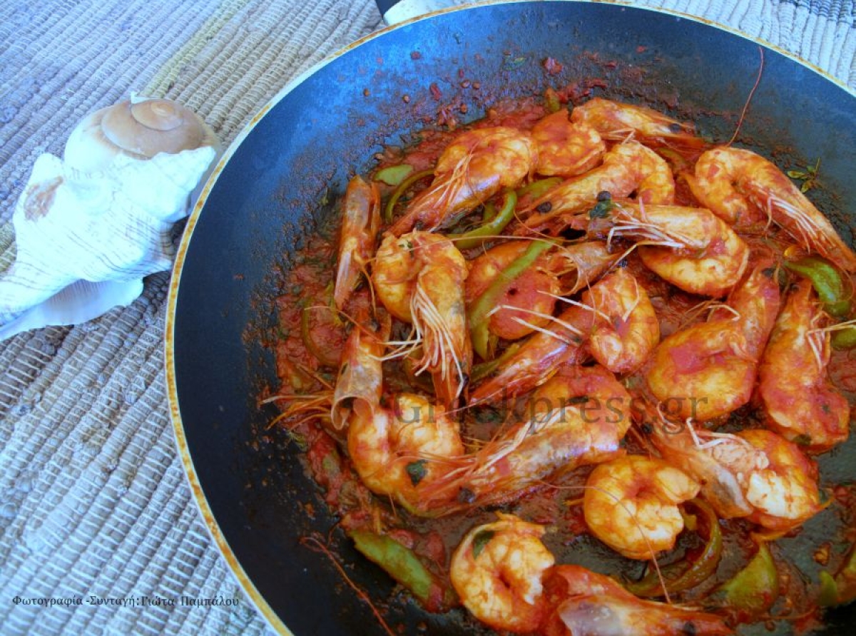 Γαρίδες κοκκινιστές, η πρόταση μας για σήμερα