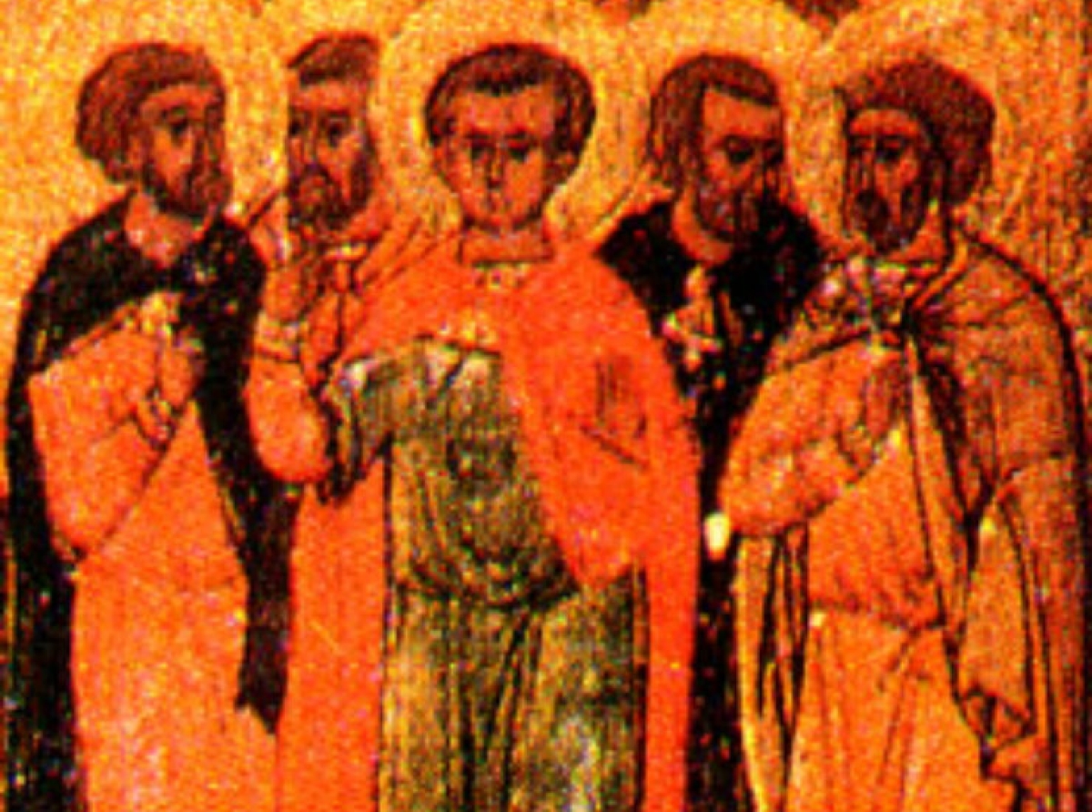 Συναξάρι 15 Μαρτίου, Άγιος Αγάπιος και των συν αυτώ μάρτυρες