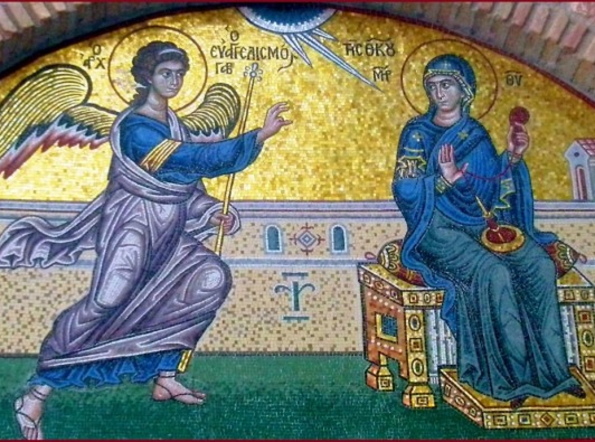 Συναξάρι 25 Μαρτίου, ο Ευαγγελισμός της Υπεραγίας Θεοτόκου
